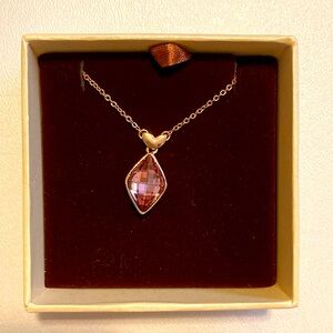 Italina necklace with Swarovski crystal